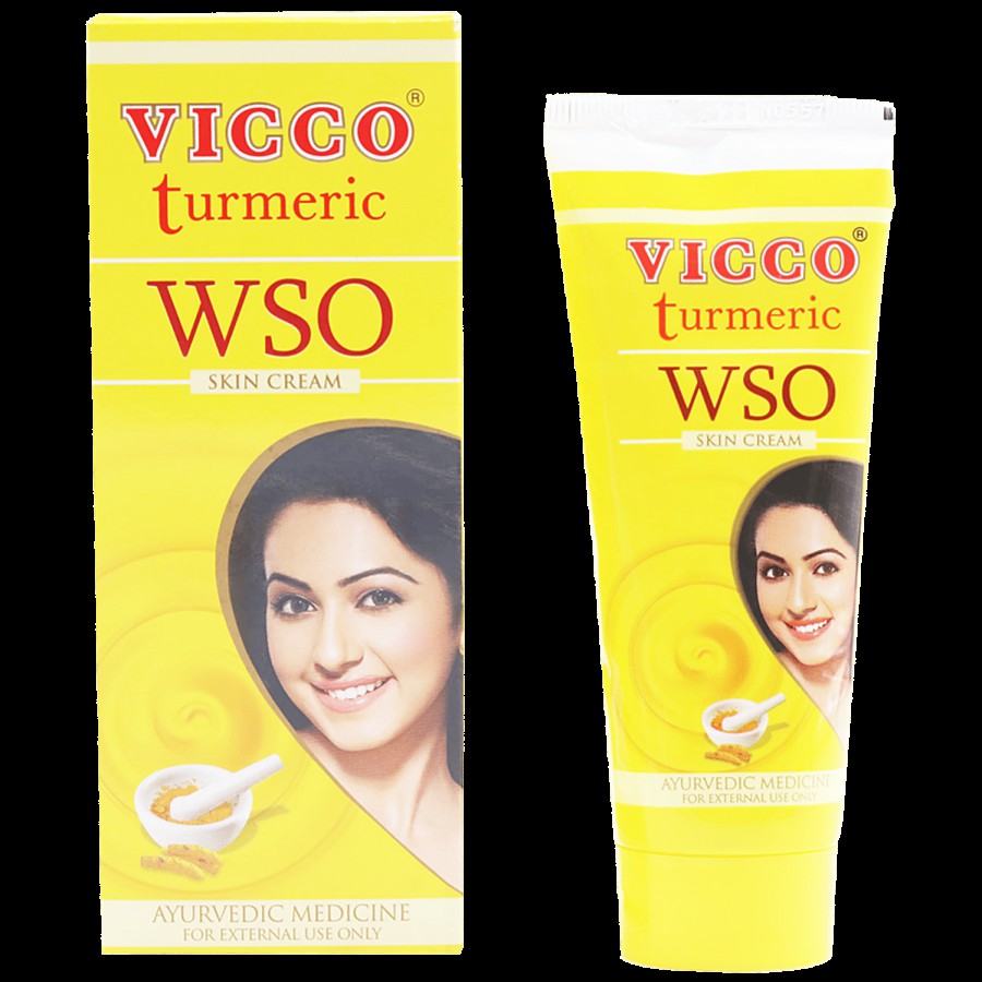 Vicco  Turmeric WSO Skin Cream - Ayurvedic Medicine