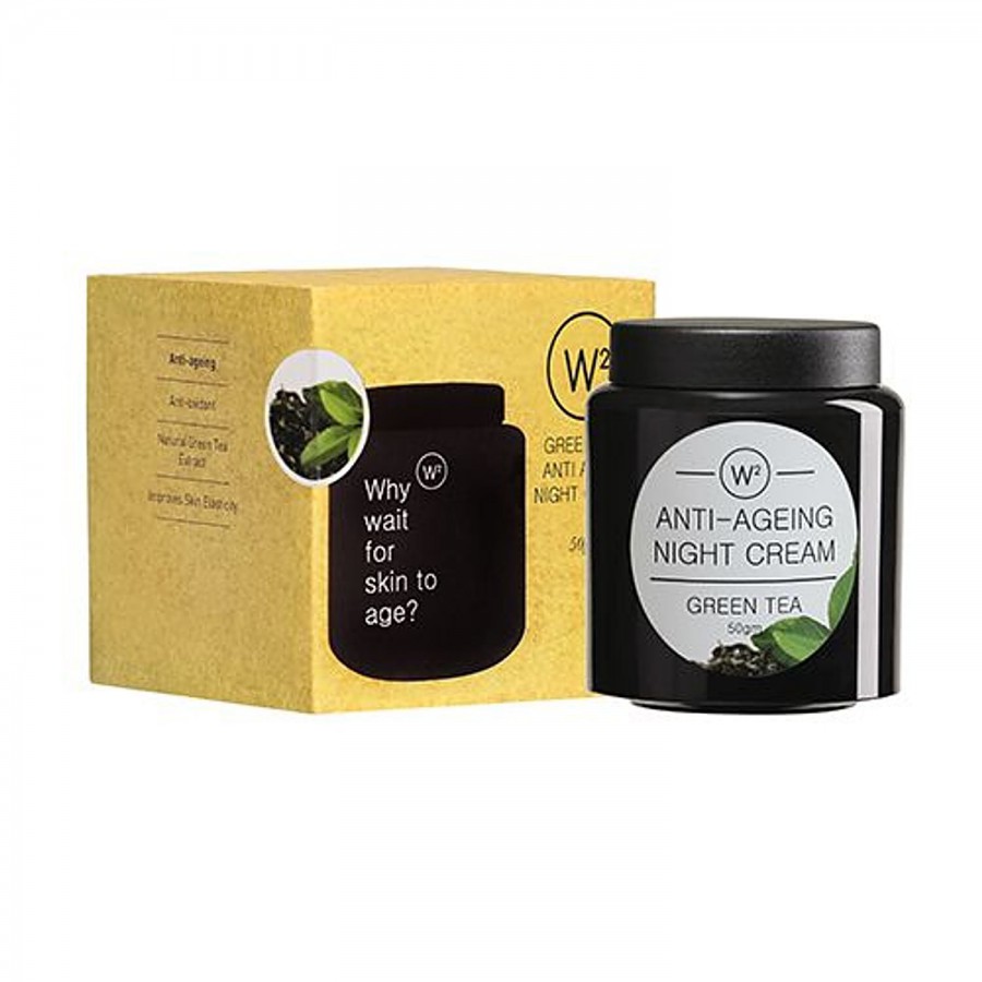 W2 Green Tea Anti-Ageing Night Cream