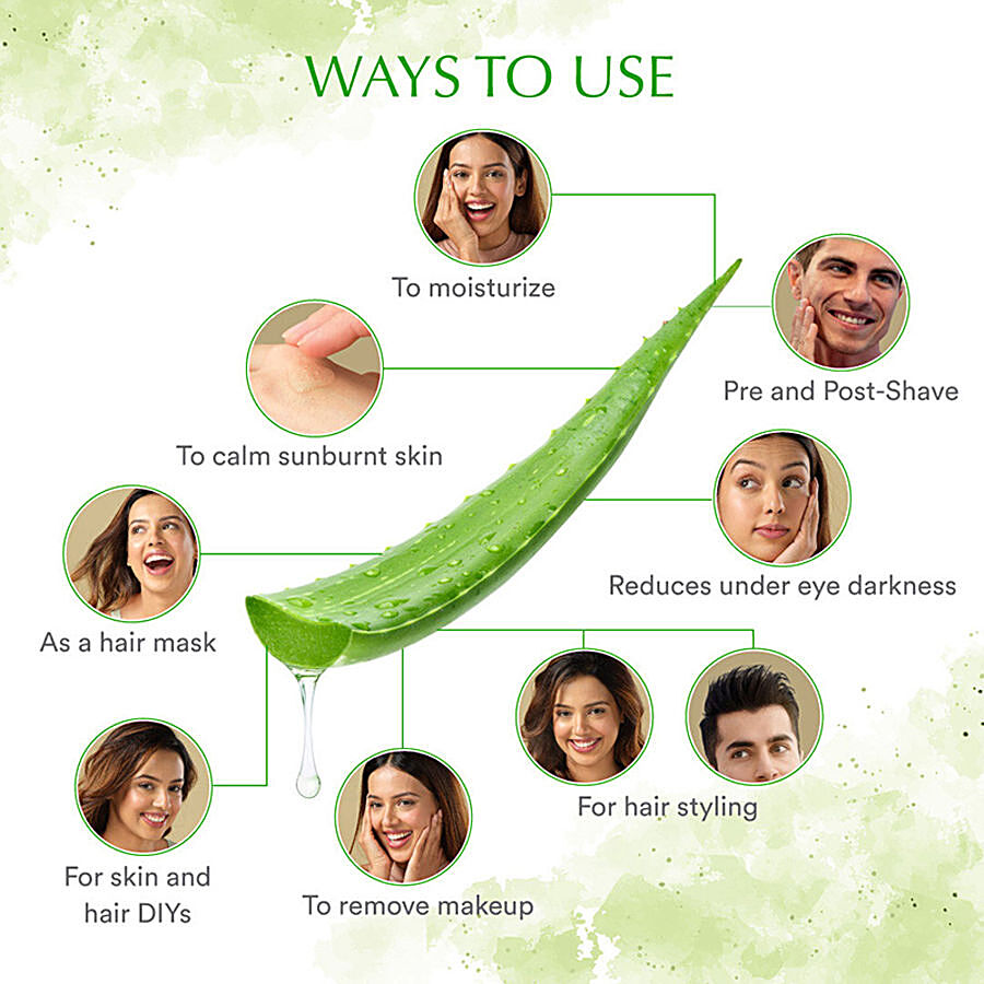 Wow Skin Science Aloe Vera Gel - Multipurpose For Skin & Hair