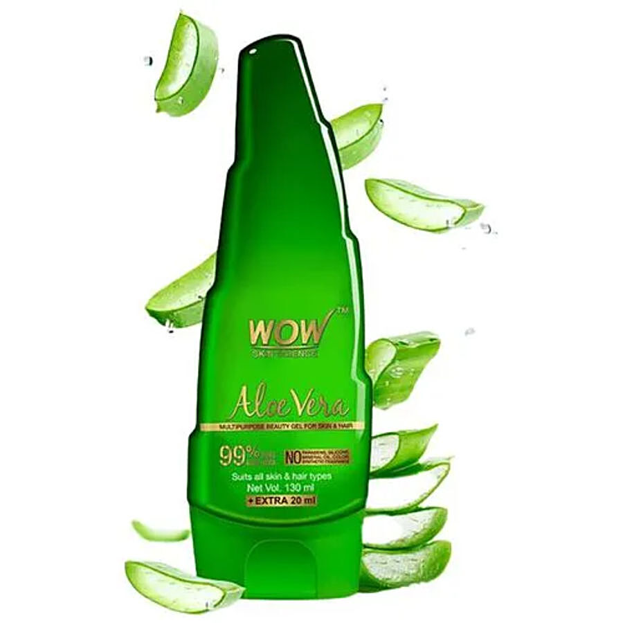 Wow Skin Science Aloe Vera Gel - Multipurpose For Skin & Hair