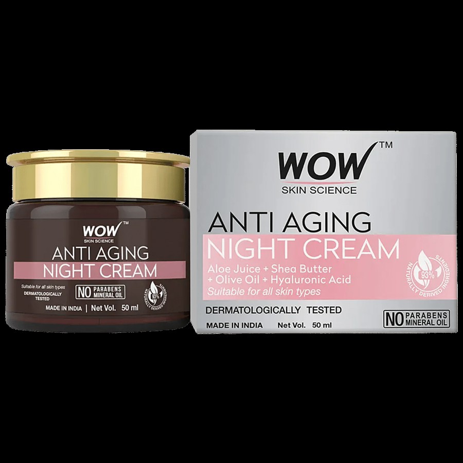 Wow Skin Science Anti-Aging Night Cream - Nourishing