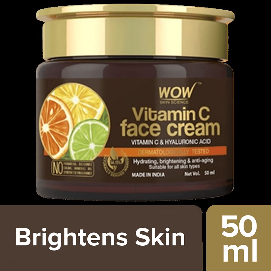 Wow Skin Science Vitamin C Face Cream - Hydrating