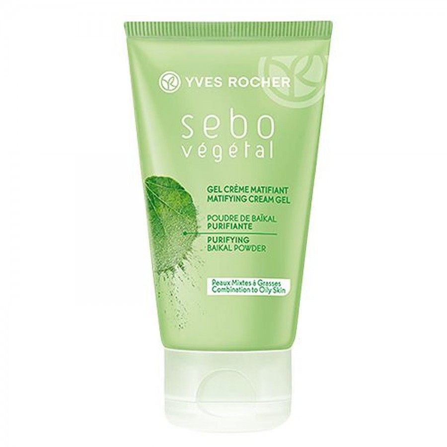 YVES ROCHER Sebo Vegetal Mattifying Cream Gel - For Combination to Oily Skin