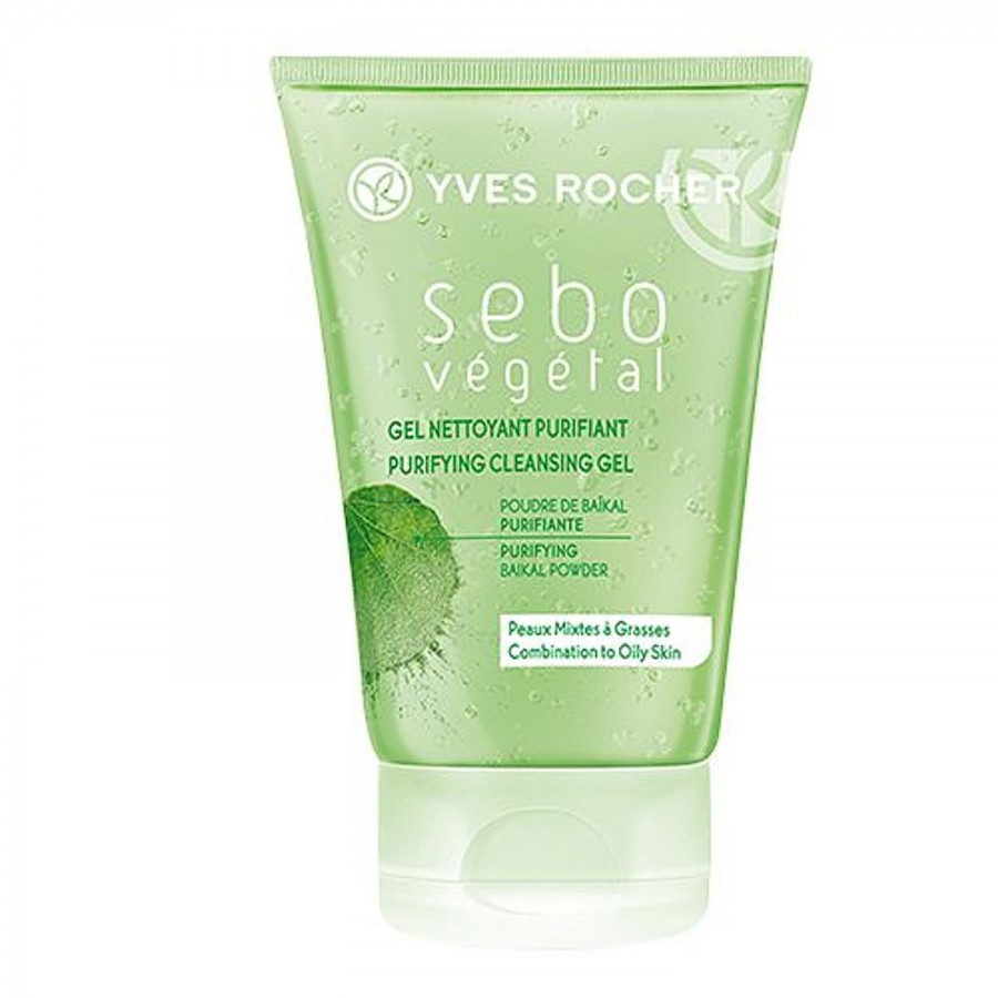 YVES ROCHER Sebo Vegetal Purifying Cleansing Gel - For Combination to Oily Skin