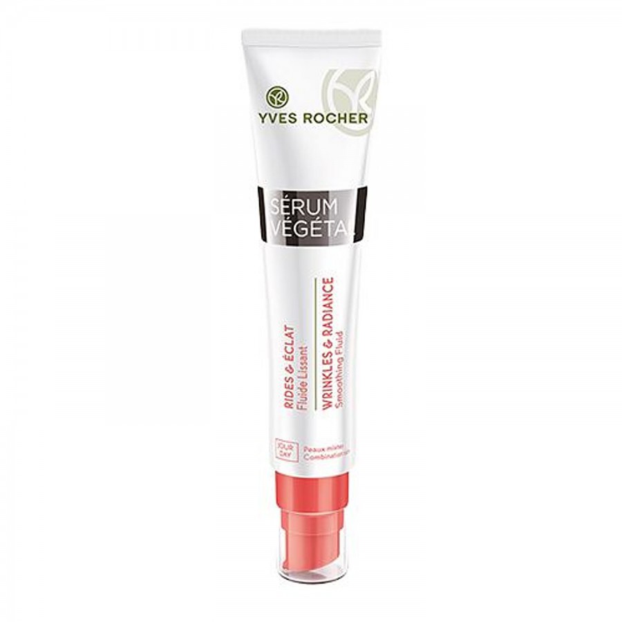 YVES ROCHER Serum Vegetal Wrinkles & Radiance Smoothing Fluid - For Day For Combination Skin