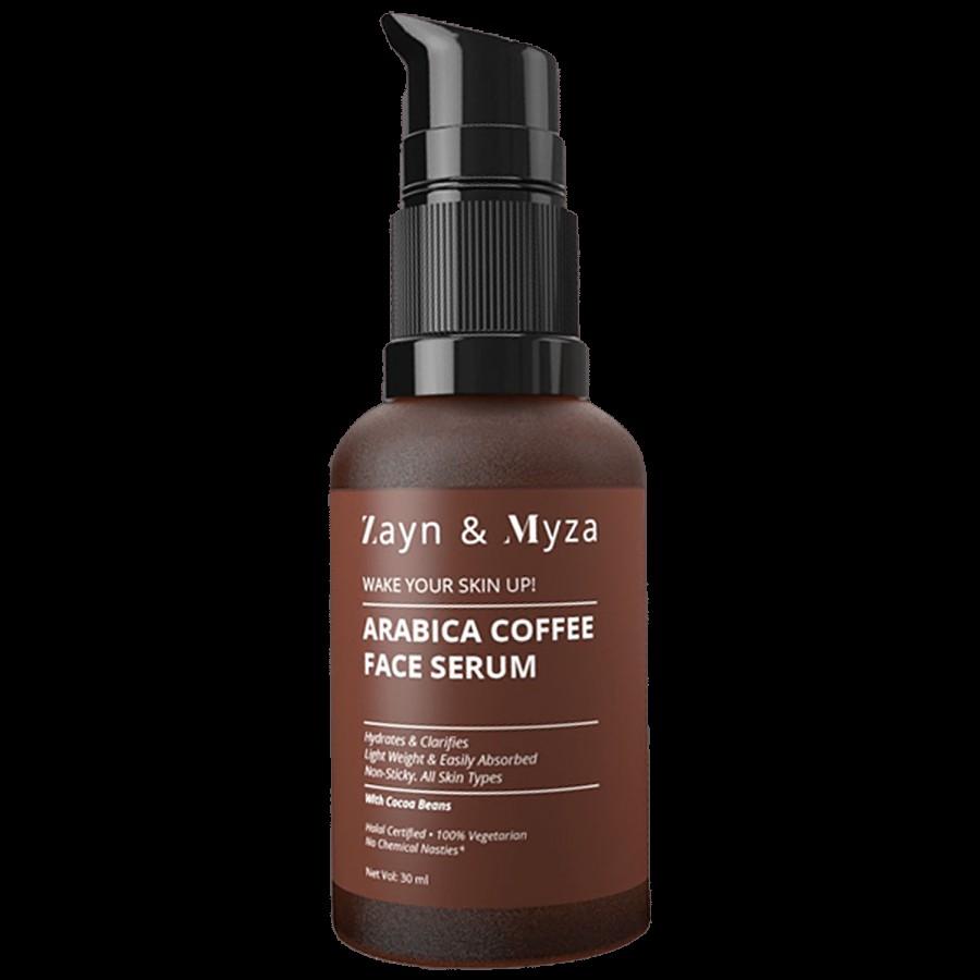 ZM Zayn & Myza Arabica Coffee Face Serum - With Cocoa Beans