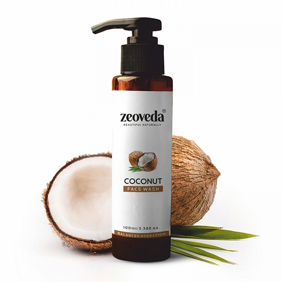 Zeoveda Natural Coconut Facewash With Coconut Extracts