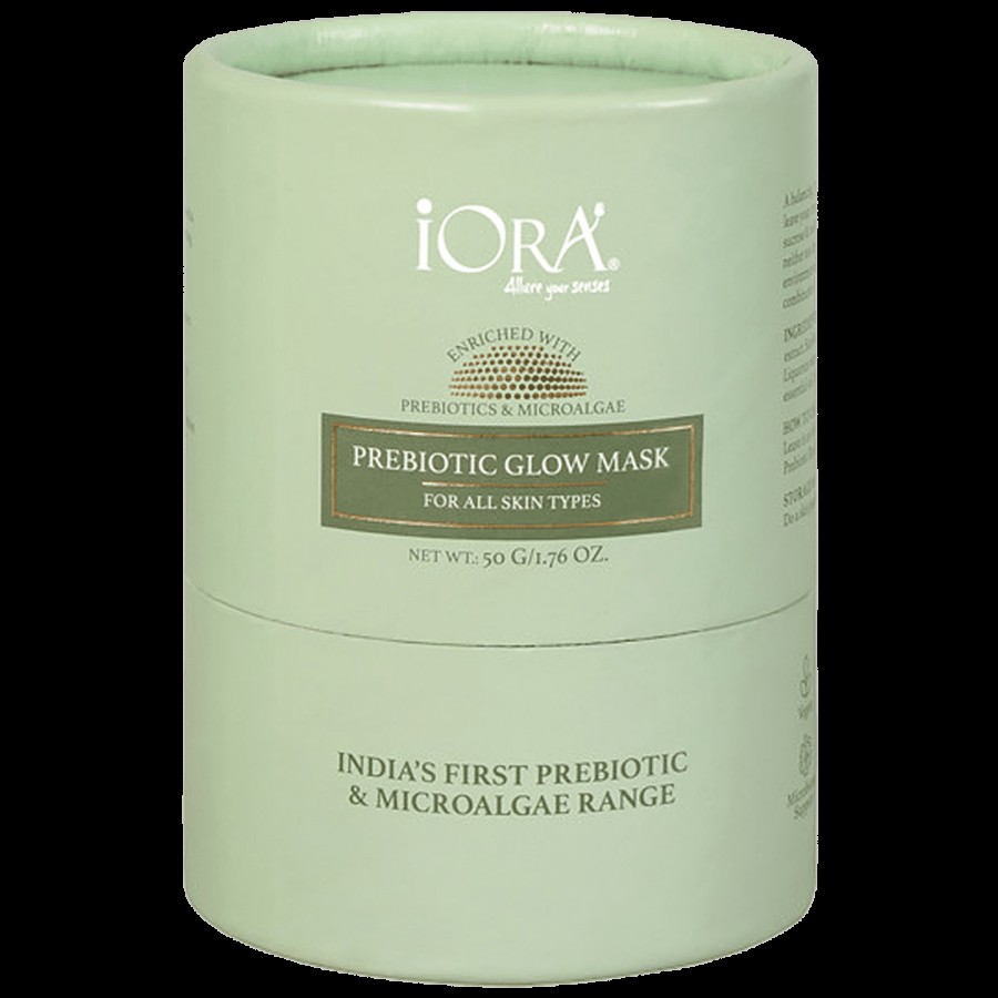 iORA Prebiotic Glow Mask - With Kaolin Clay