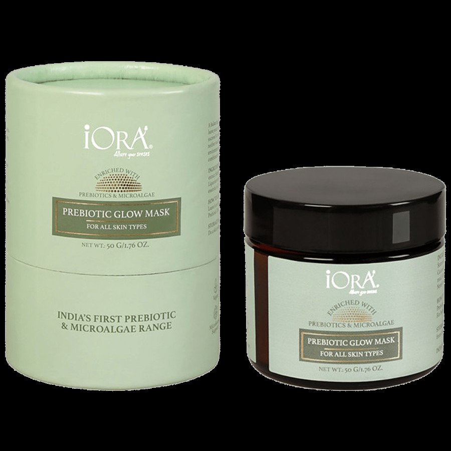 iORA Prebiotic Glow Mask - With Kaolin Clay