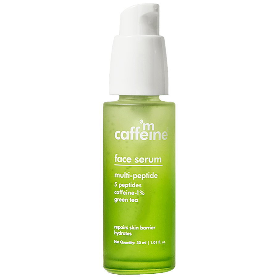 mCaffeine Green Tea Face Serum - With Multi-Peptides