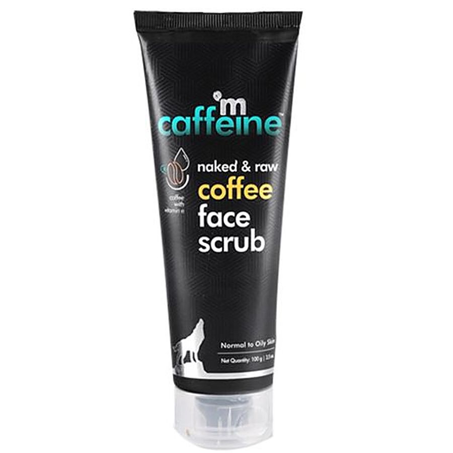 mCaffeine Naked & Raw Coffee Face Scrub