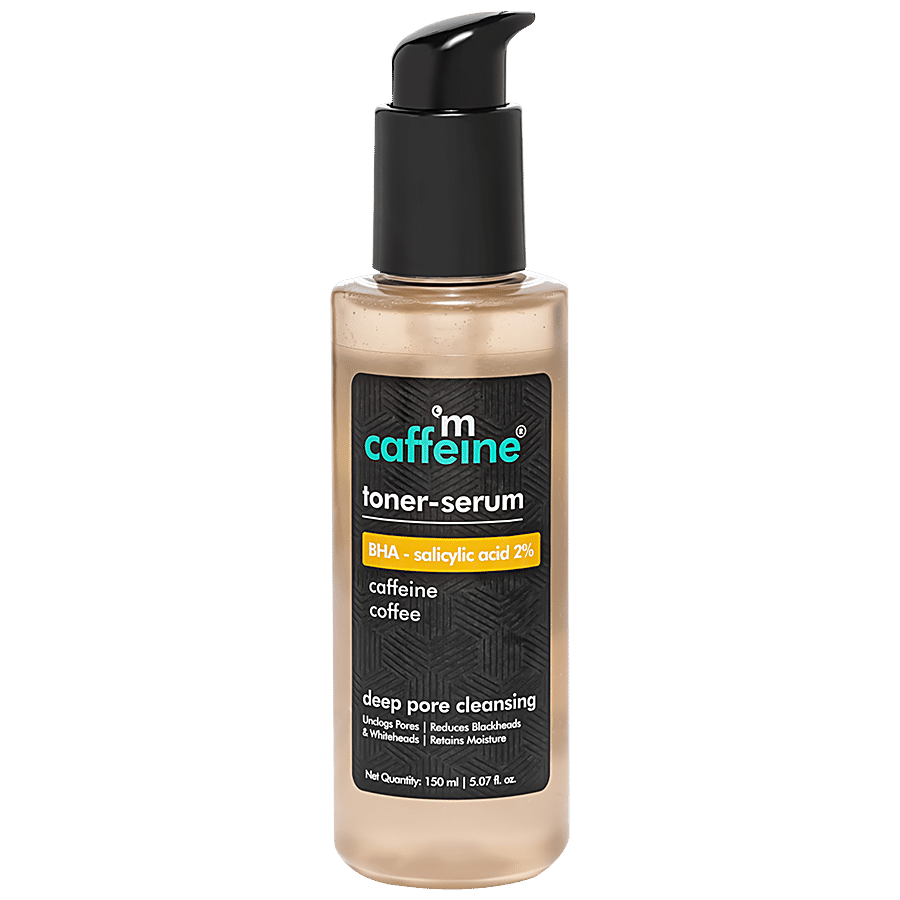 mCaffeine Toner Serum - BHA Salicylic Acid 2% & Coffee