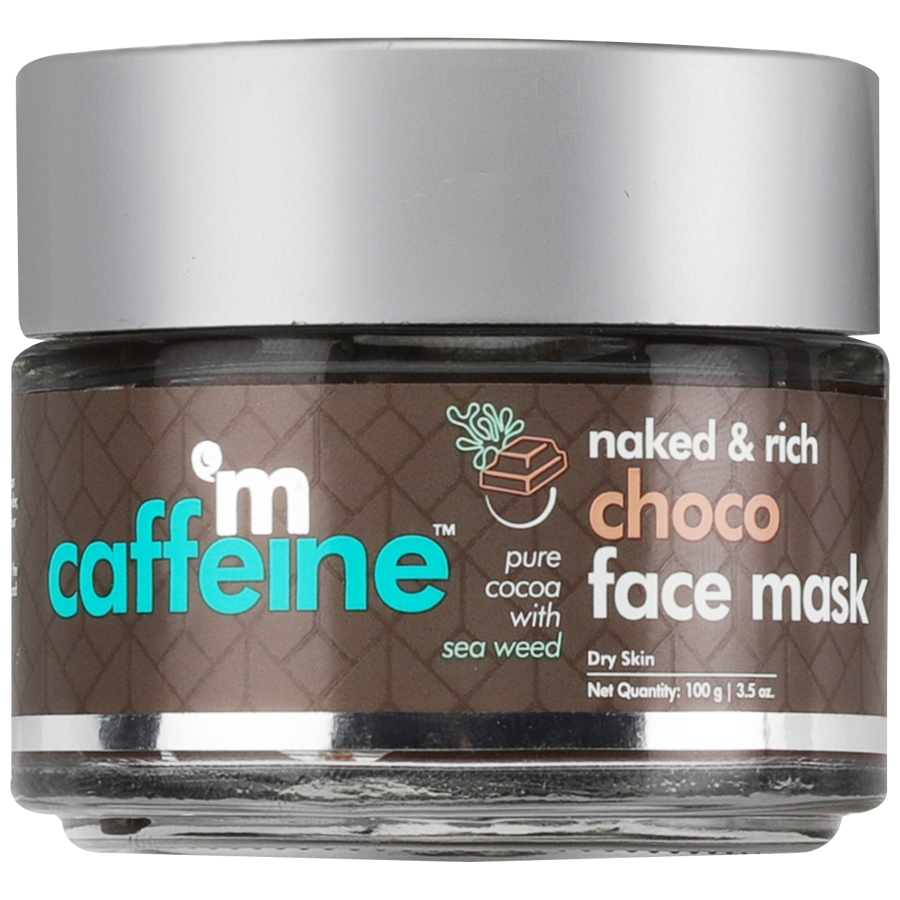 mCaffeine Hydrating Choco Clay Face Mask/Pack - With Cocoa