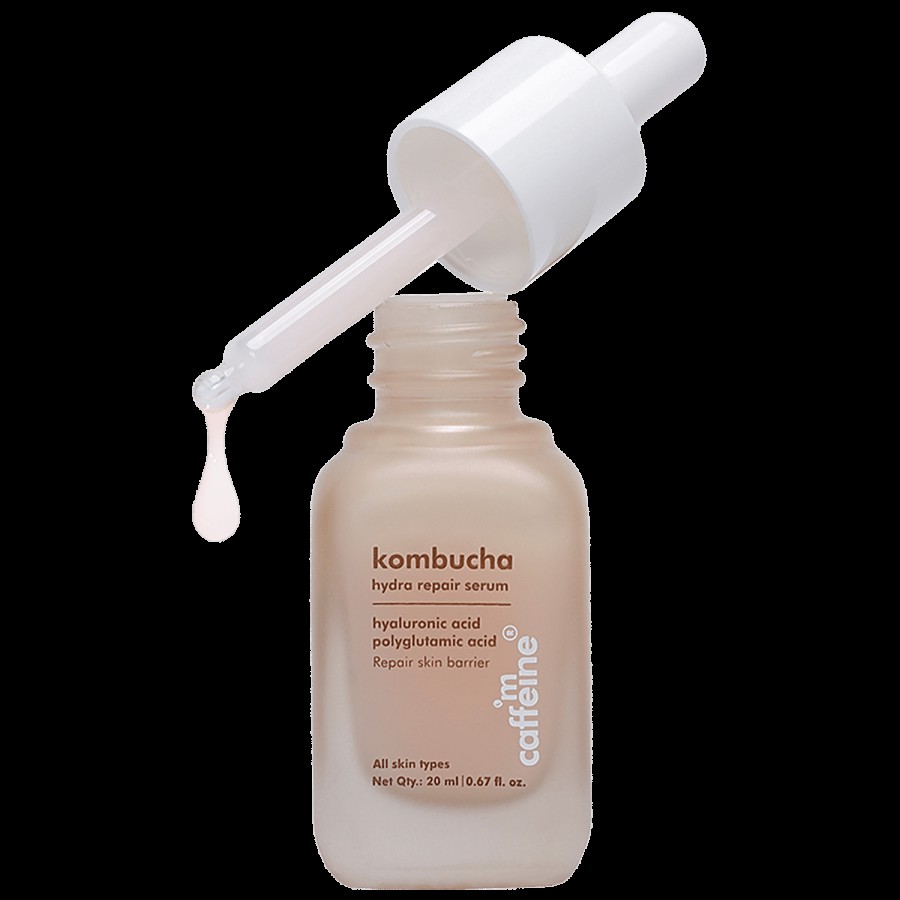 mCaffeine Kombucha Hydra Repair Serum - Hyaluronic & Polyglutamic Acid