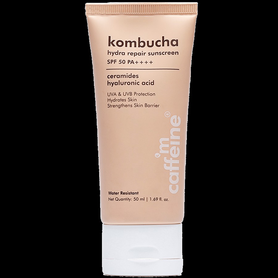 mCaffeine Kombucha Hydra Repair Sunscreen - SPF 50 PA++++