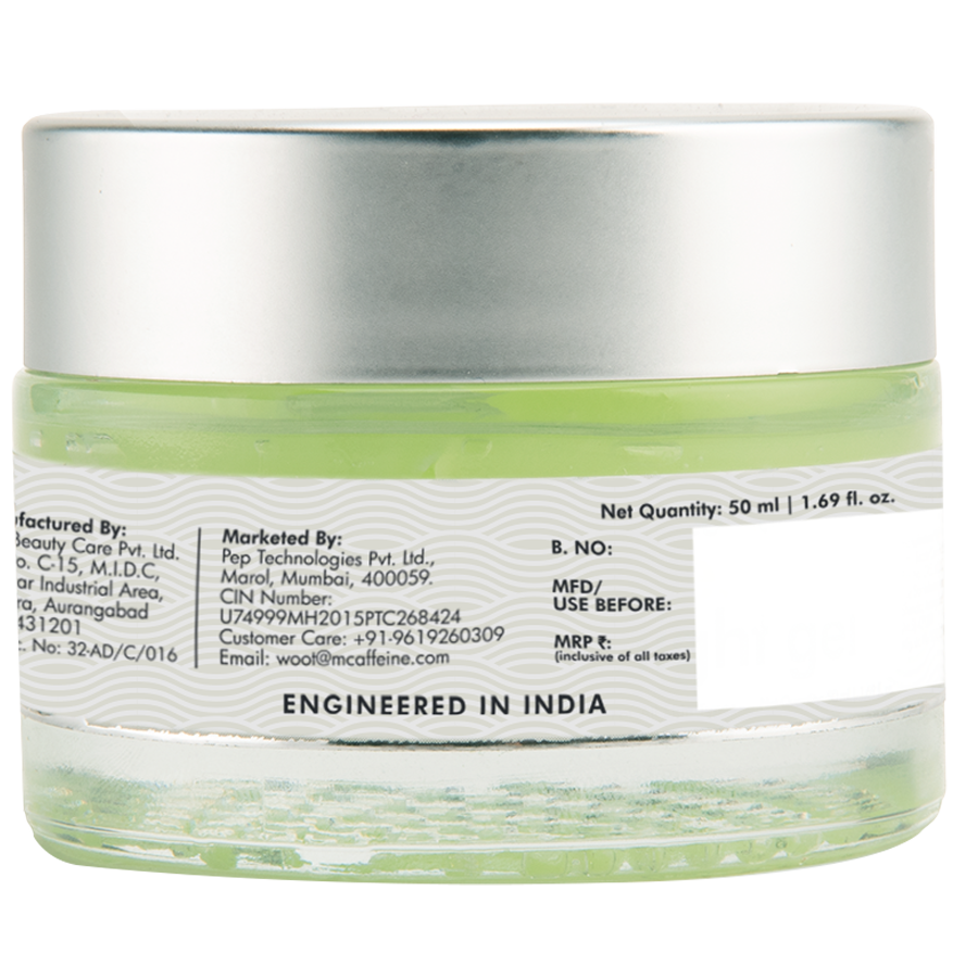 mCaffeine Vitamin C Green Tea Night Gel - With Hyaluronic Acid