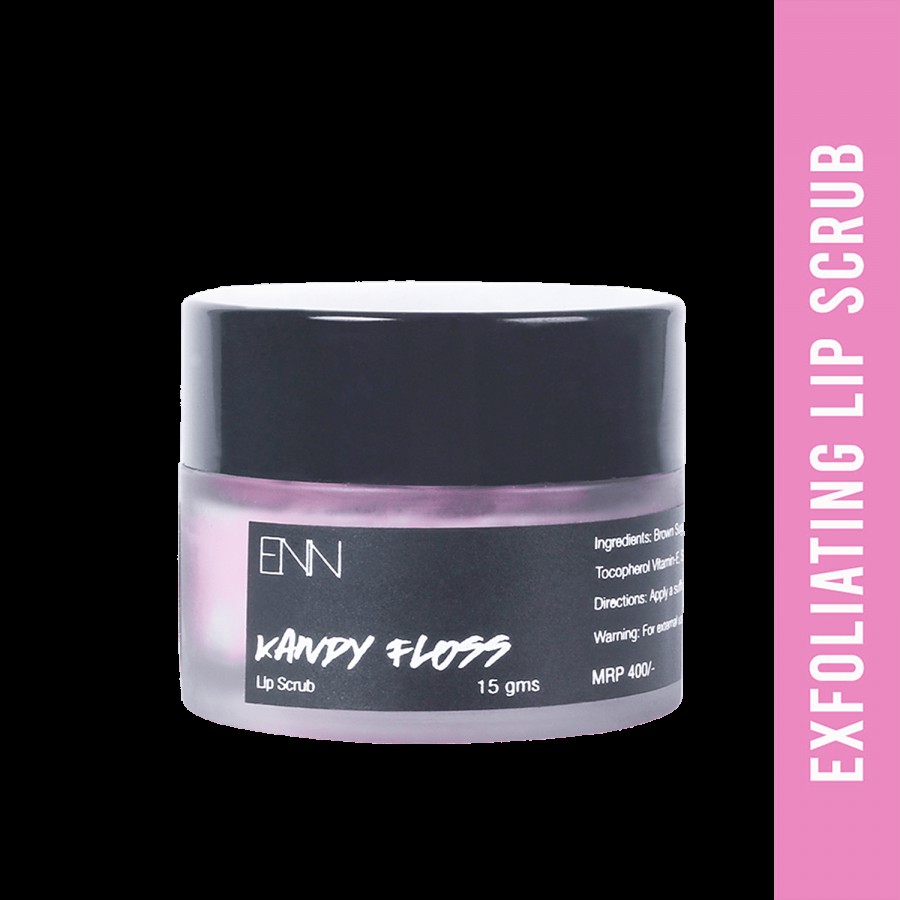 ENN Kandy Floss Lip Scrub - Removes Dead Skin Cells