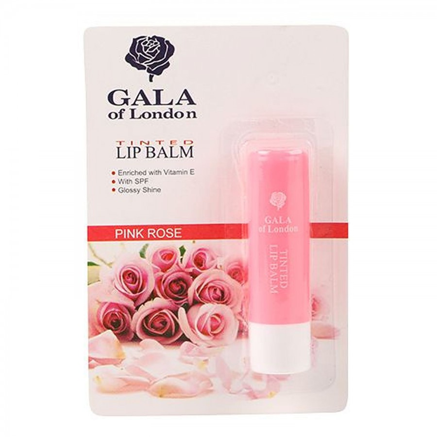 GALA OF LONDON Lip Balm - Pink Rose