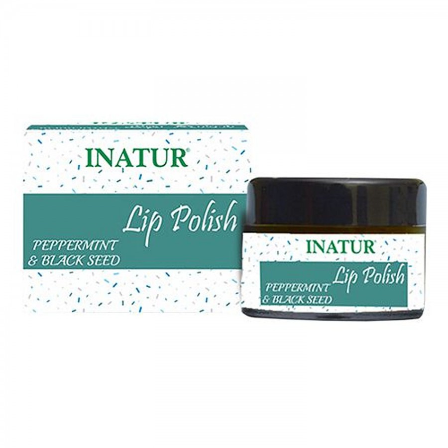 Inatur Peppermint & Black Seed Lip Polish