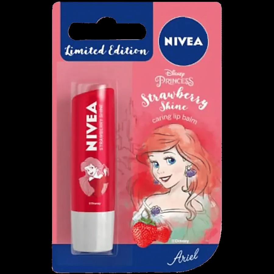 NIVEA Lip Balm - Disney Limited Edition Strawberry Shine