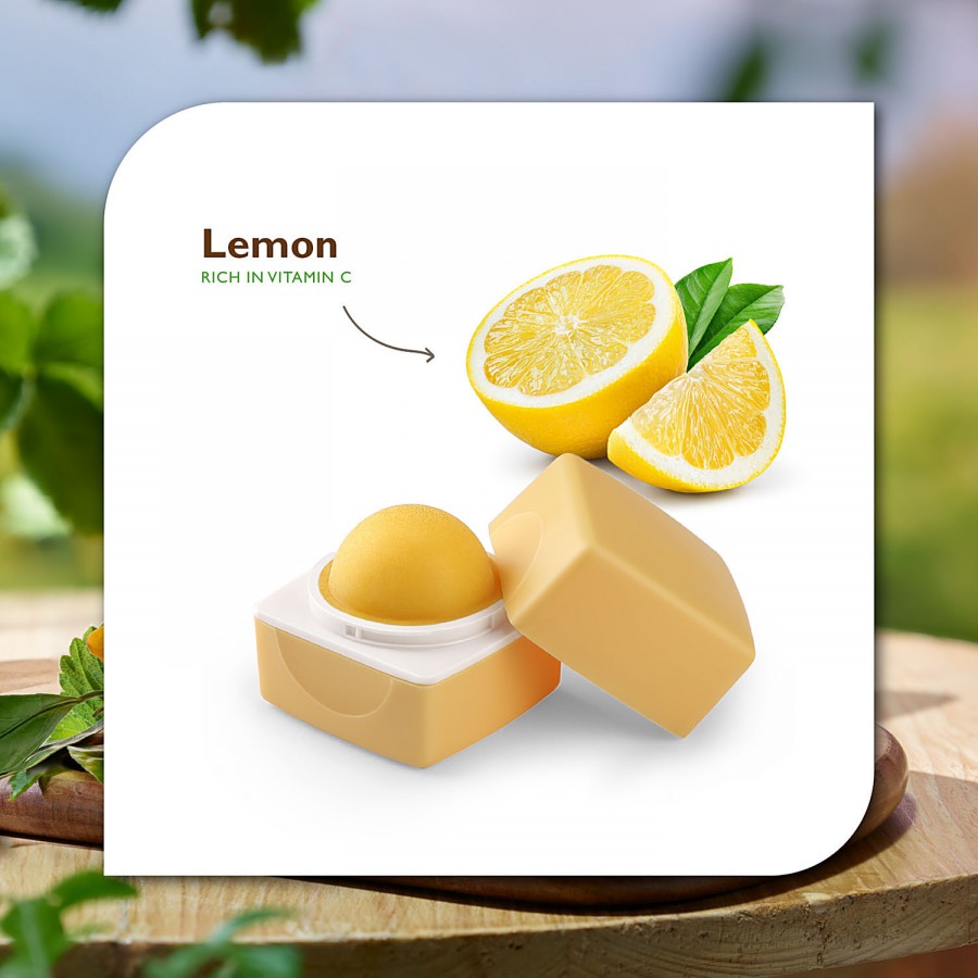 Organic Harvest Lemon Lip Balm With SPF