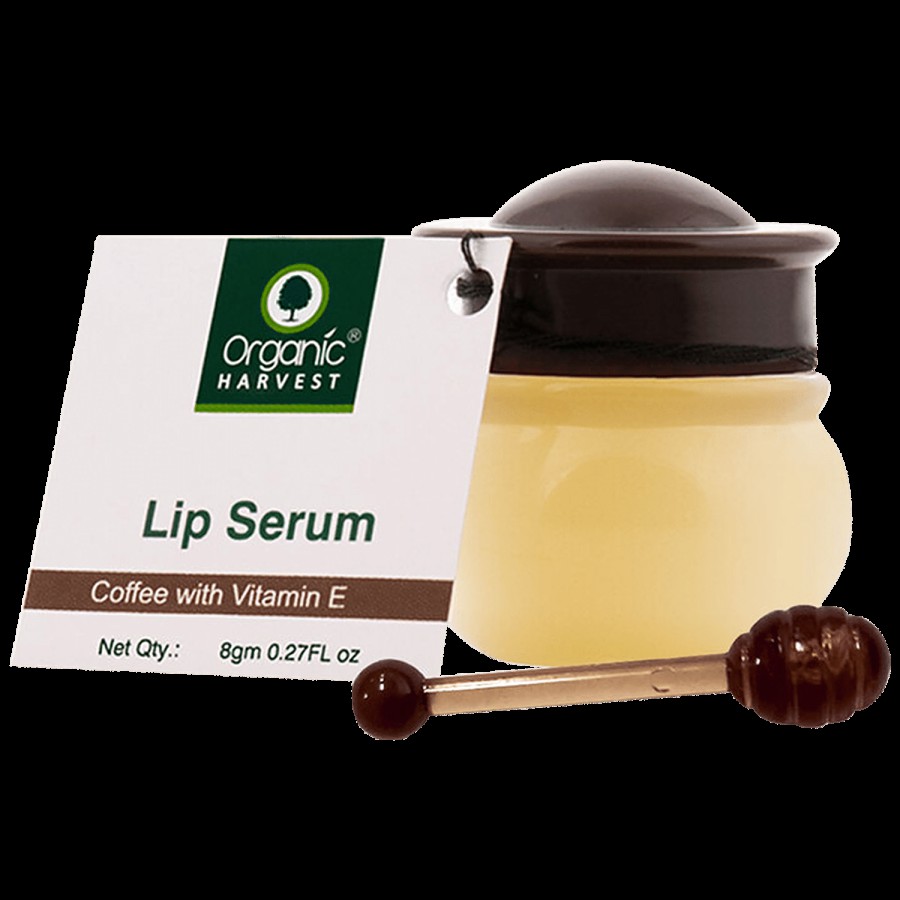 Organic Harvest Lip Serum - Coffee With Vitamin E