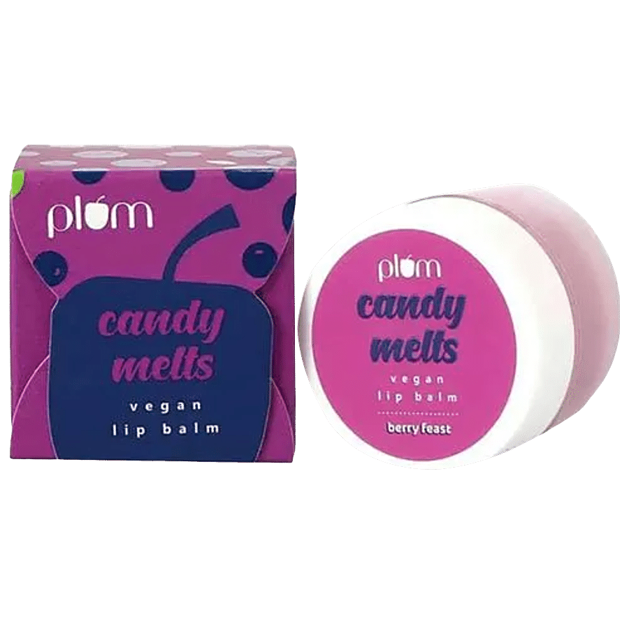 Plum Candy Melts Vegan Lip Balm