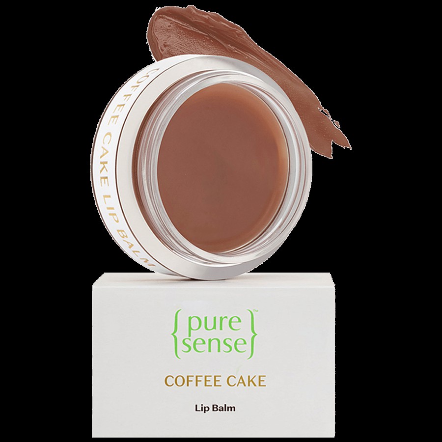 PureSense Coffee Cake Lip Balm - Vitamin A & E