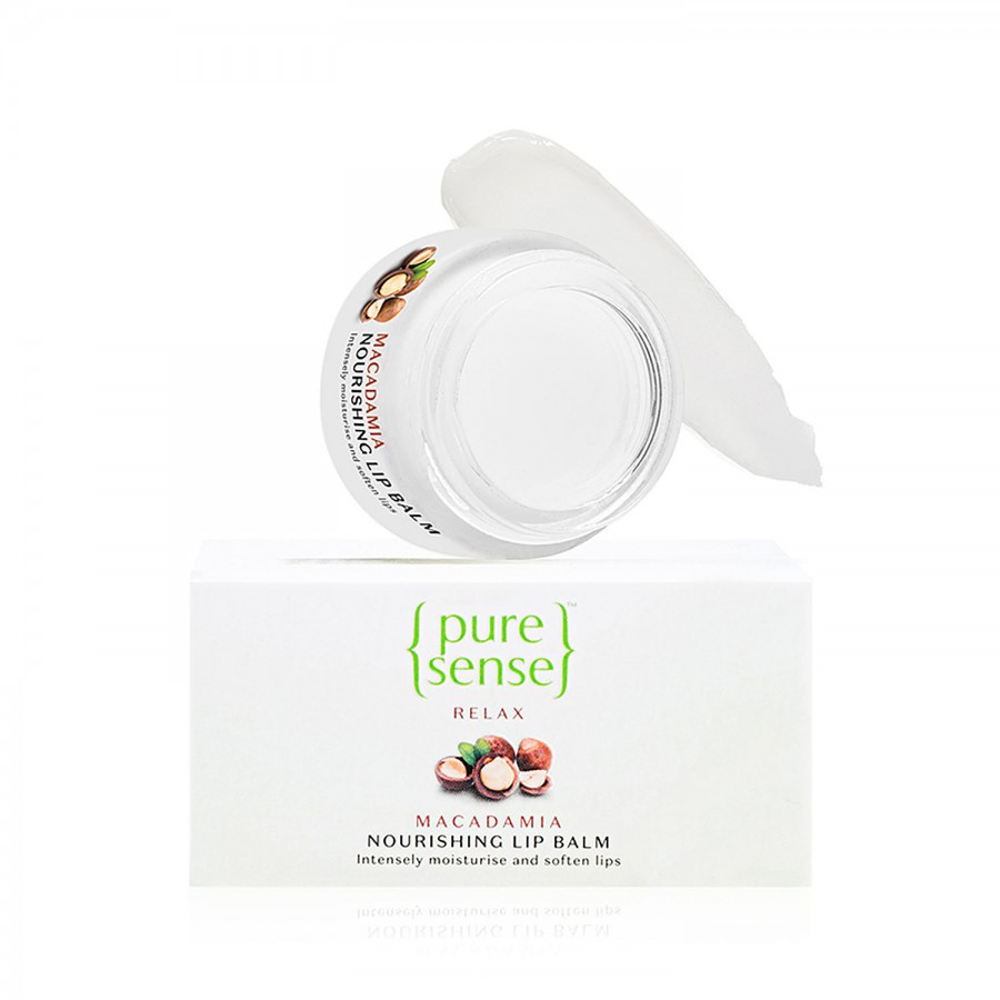 PureSense Macadamia Nourishing Lip Balm - Moisturises & Softens Lips