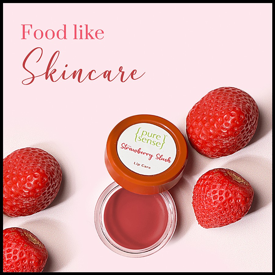 PureSense Strawberry Slush Lip Balm - Vitamin A & E