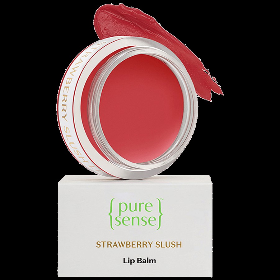 PureSense Strawberry Slush Lip Balm - Vitamin A & E