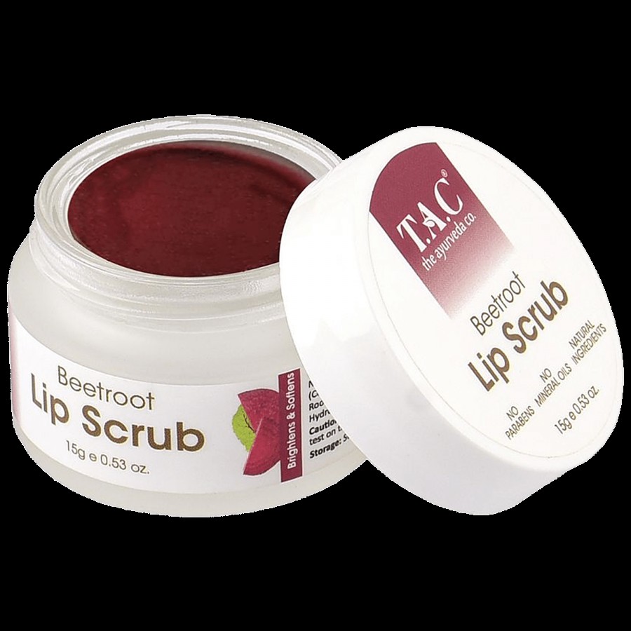 TAC - The Ayurveda Co. Beetroot Lip Scrub