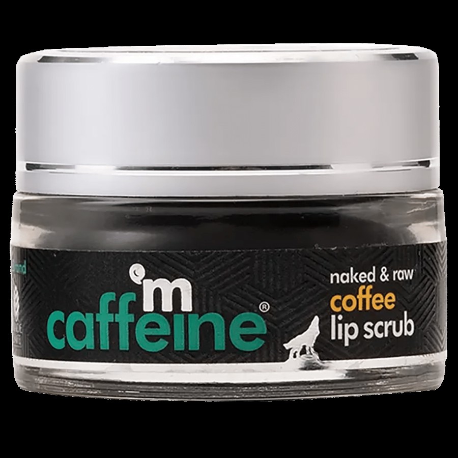 mCaffeine Coffee Lip Scrub - For Chapped & Pigmented Lips