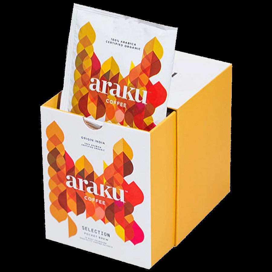 ARAKU Coffee Selection Pocket Brew - 100% Arabica