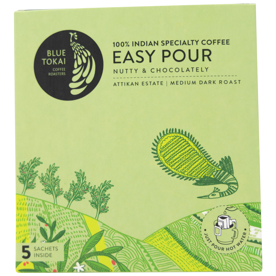 Blue Tokai Easy Pour Coffee - Nutty & Chocolatey