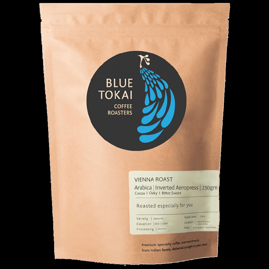 Blue Tokai Vienna Roast Inverted Aeropress Coffee - 100% Arabica