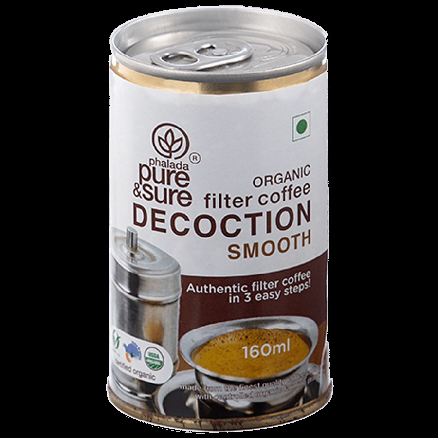 Phalada Pure & Sure Organic Coffee Decoction - Smooth