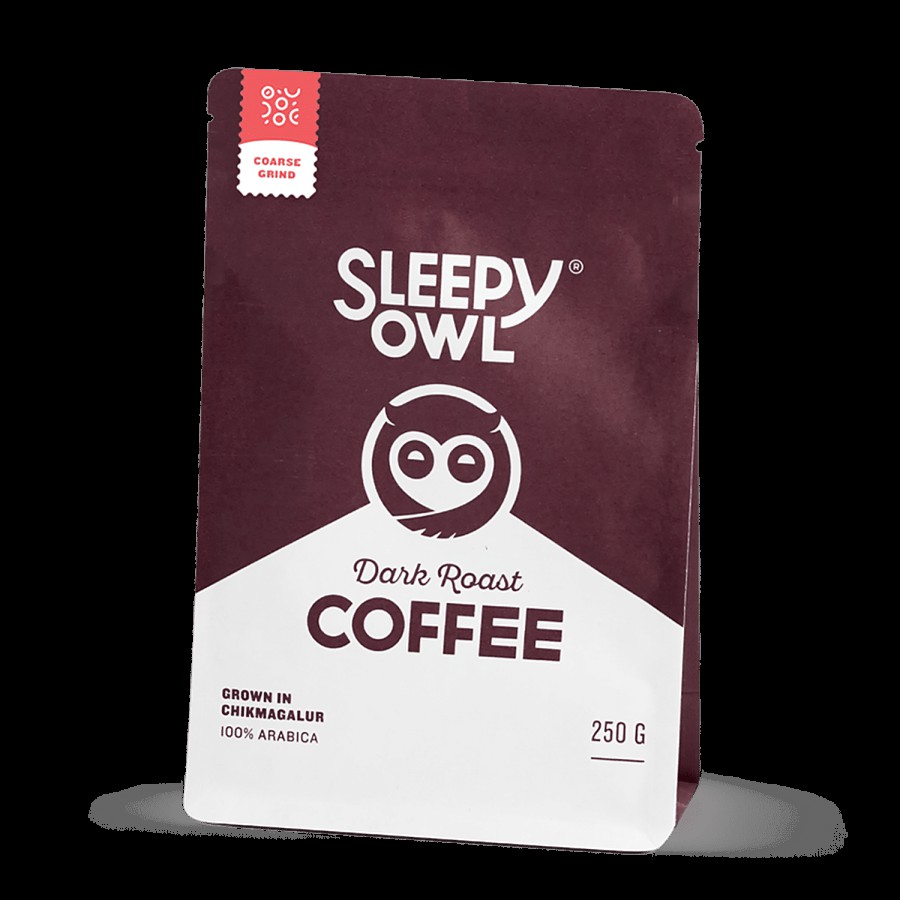 Sleepy Owl Coffee Dark Roast - Coarse Grind