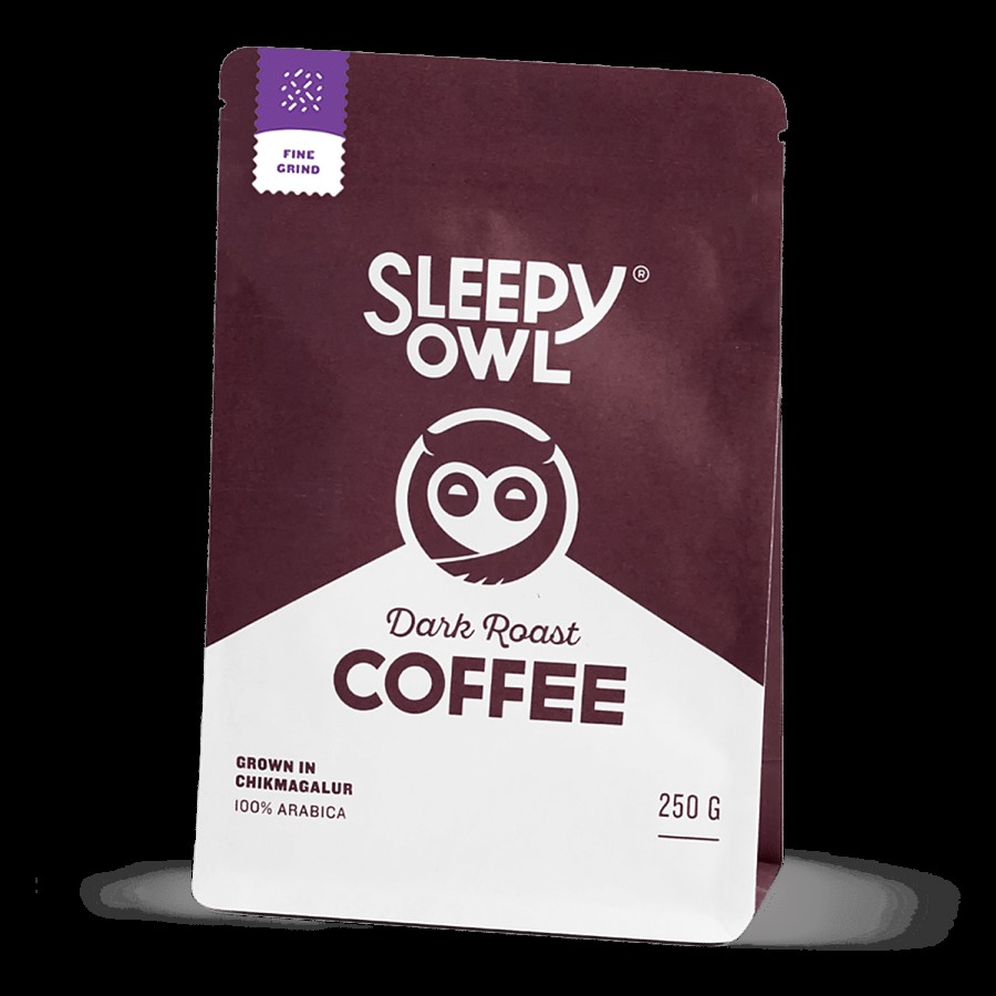 Sleepy Owl Coffee Dark Roast - Fine Grind