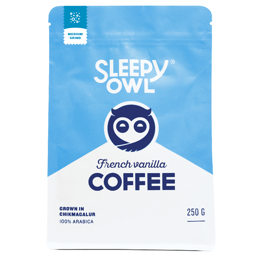 Sleepy Owl Coffee French Vanilla - Medium Grind