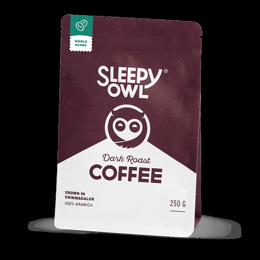 Sleepy Owl Dark Roast Coffee Beans