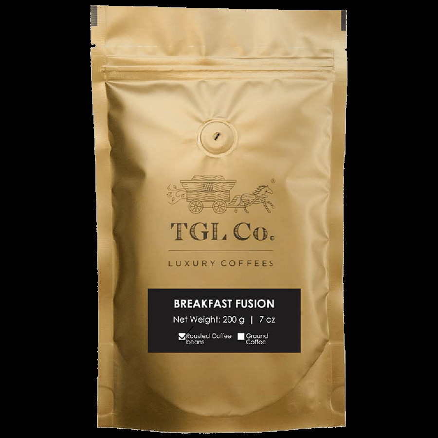 TGL Co. Breakfast Fusion -  Blend of Arabica & Robusta Coffee Beans