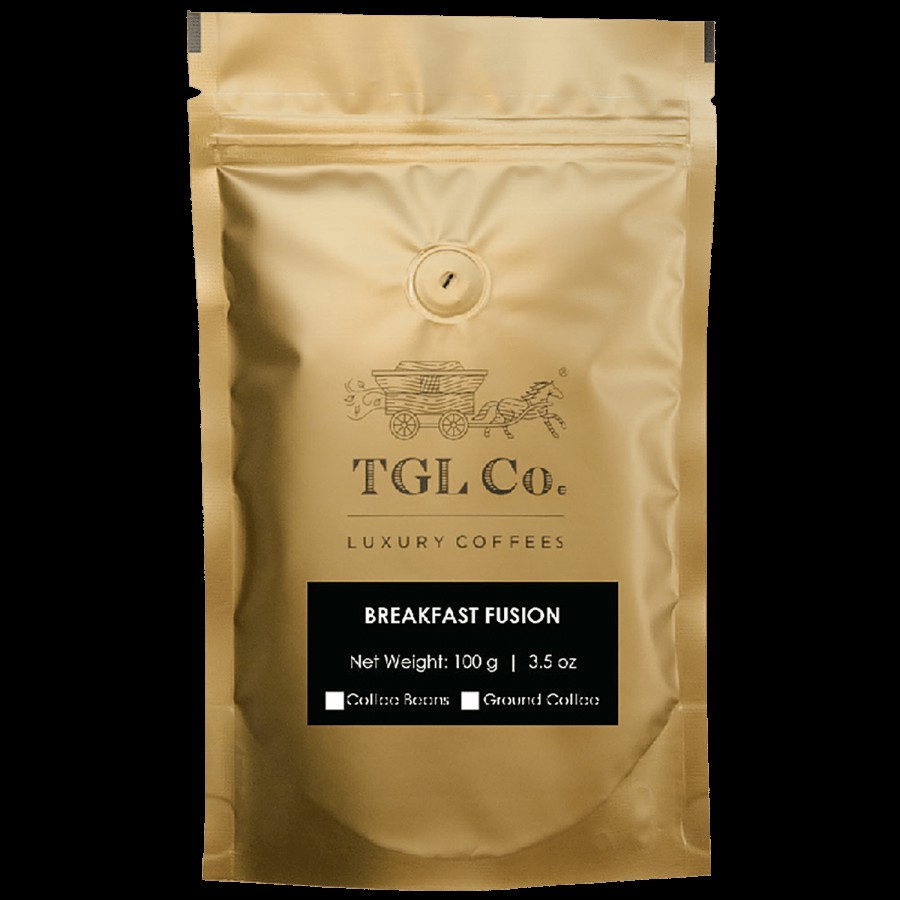 TGL Co. Breakfast Fusion Luxury Coffee Beans - Arabica & Robusta