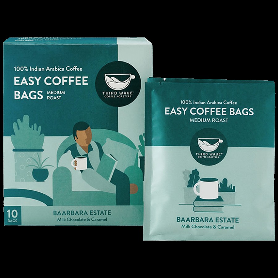 THIRD WAVE COFFEE Baarbara Estate Easy Arabica Medium Roast - Milk Chocolate & Caramel Flavour