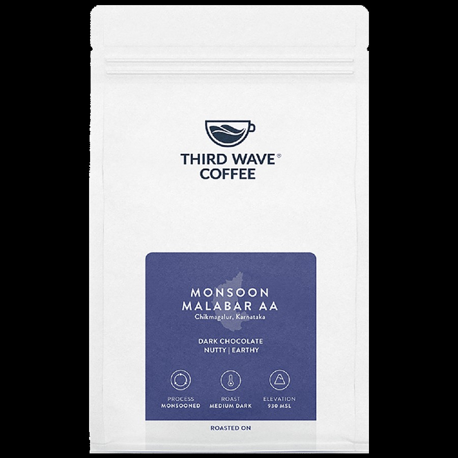 THIRD WAVE COFFEE Monsoon Malabar AA - Dark Chocolate