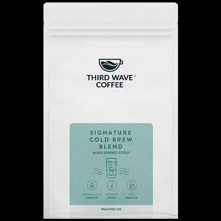 THIRD WAVE COFFEE Signature Cold Brew Blend - With Mixed Berries