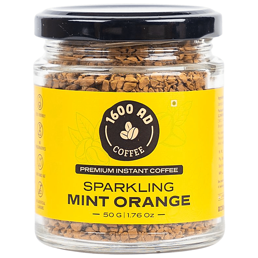 1600 AD Coffee Premium Instant Coffee - Sparkling Mint Orange