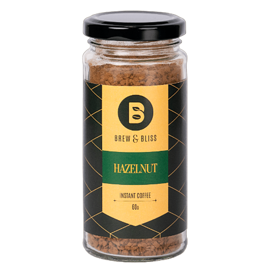 BREW & BLISS Hazelnut Instant Coffee