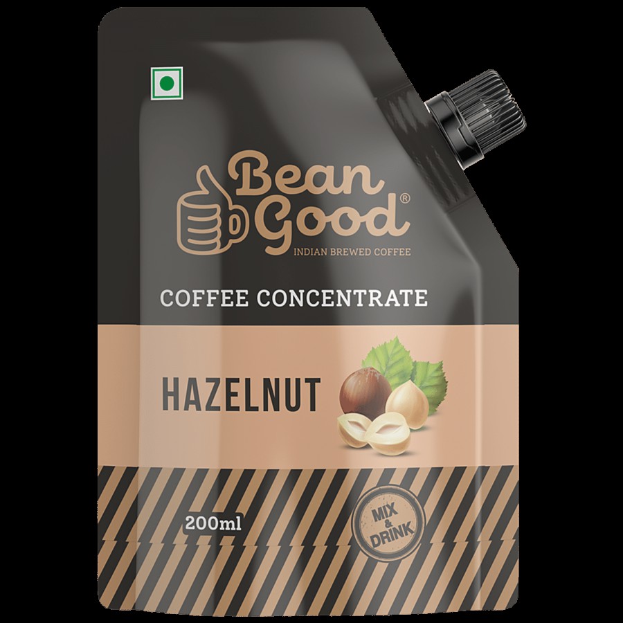 Bean Good Flavoured Coffee Concentrate - Hazelnut