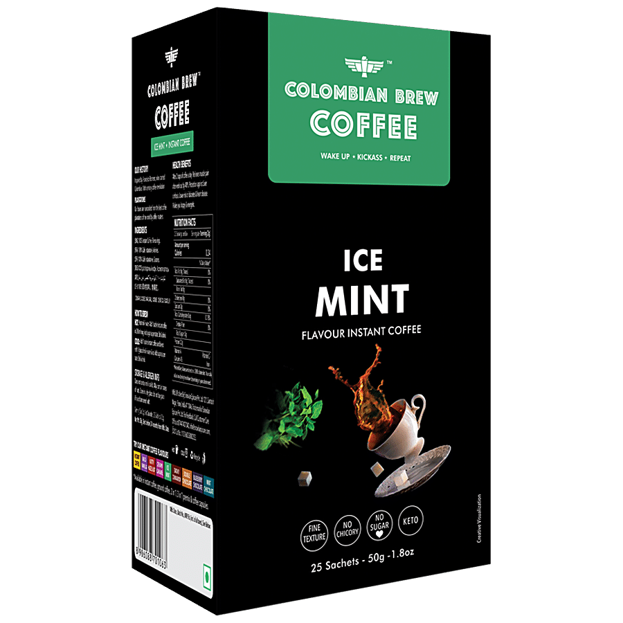 Colombian Brew Coffee Instant Coffee -Wild Mint